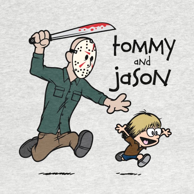 Tommy and Jason by mikehandyart